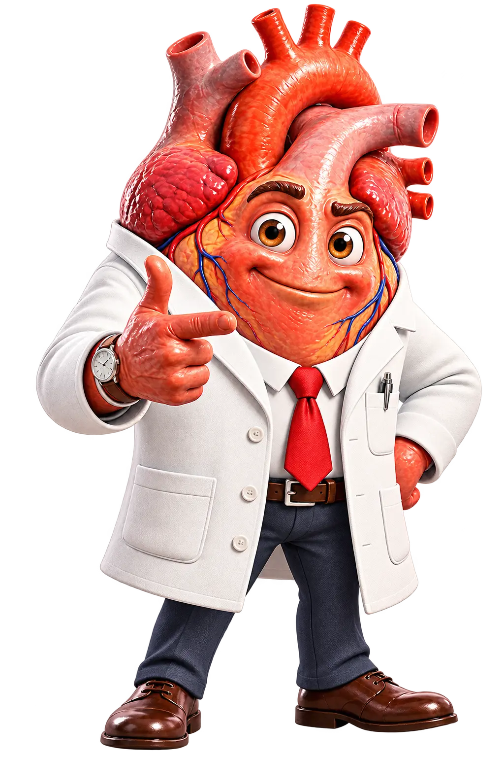 Dr. Tum Tum apresentando o guia Coração Blindado